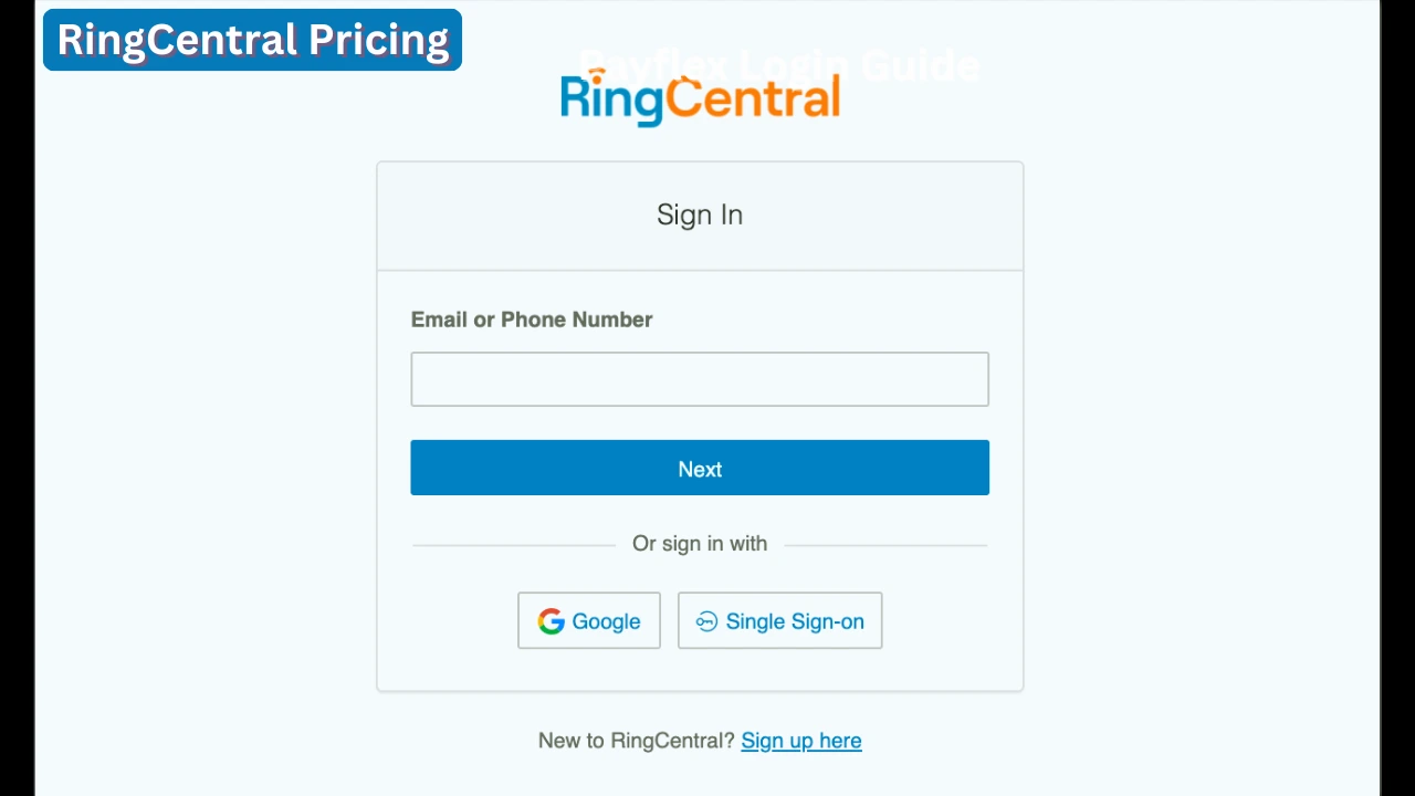 ringcentral login